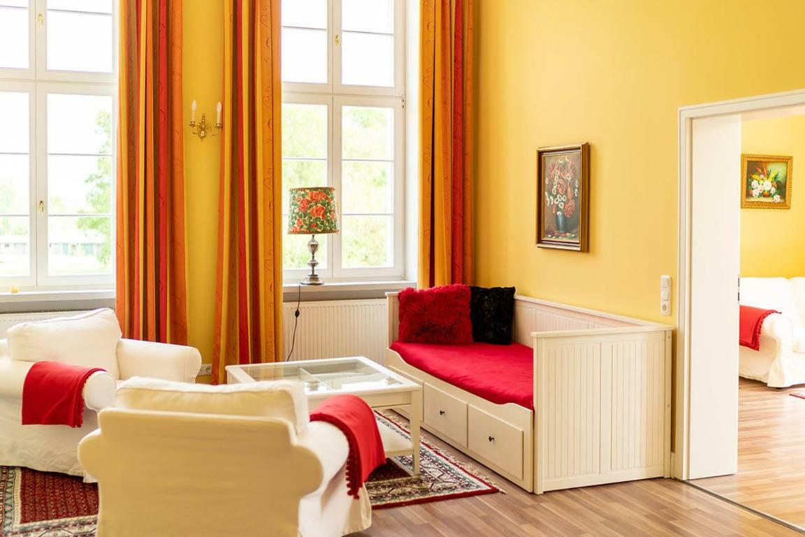 Ferienwohnung Gutshaus Groß Helle Mölln Exterior foto